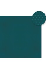 Simple Stories Color Vibe 12X12 Textured Cardstock - Deep Teal