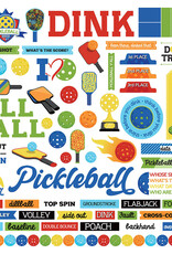 PHOTOPLAY Pickleball - 12x12 Cardstock Stickers *