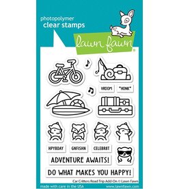 Lawn Fawn Car Critters Road Trip - Add-on stamps