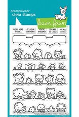 Lawn Fawn Smply Celebrate More Critters - Clear Stamps