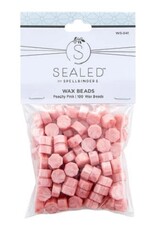 Spellbinders Sealed by Spellbinders Collection - Peachy Pink Wax Beads