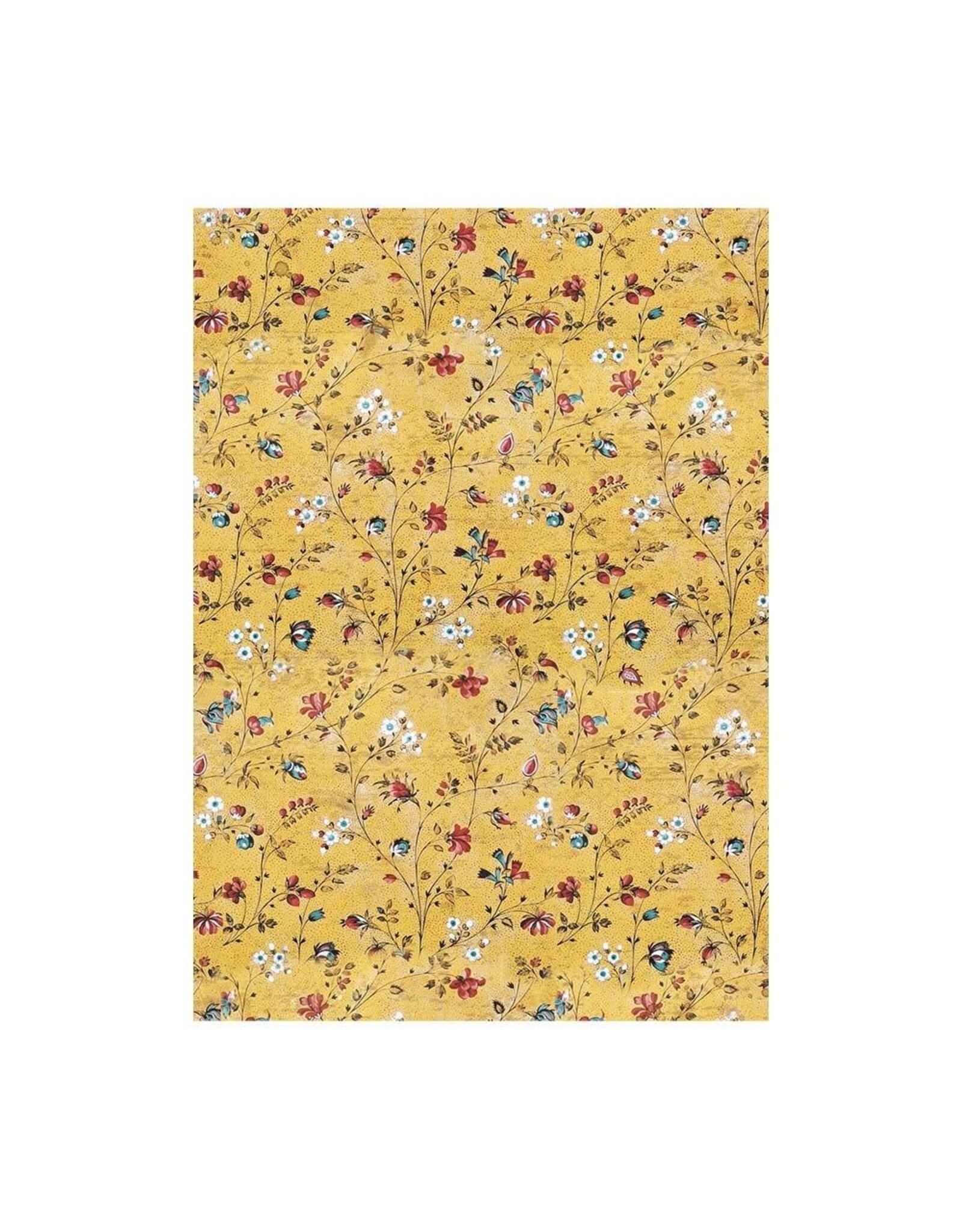 Stamperia Sunflower Art - Assorted Rice Paper Backgrounds A6 8/Sheets