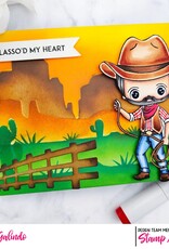 Stamp Anniething Nick - You Lasso's my Heart Outline Die
