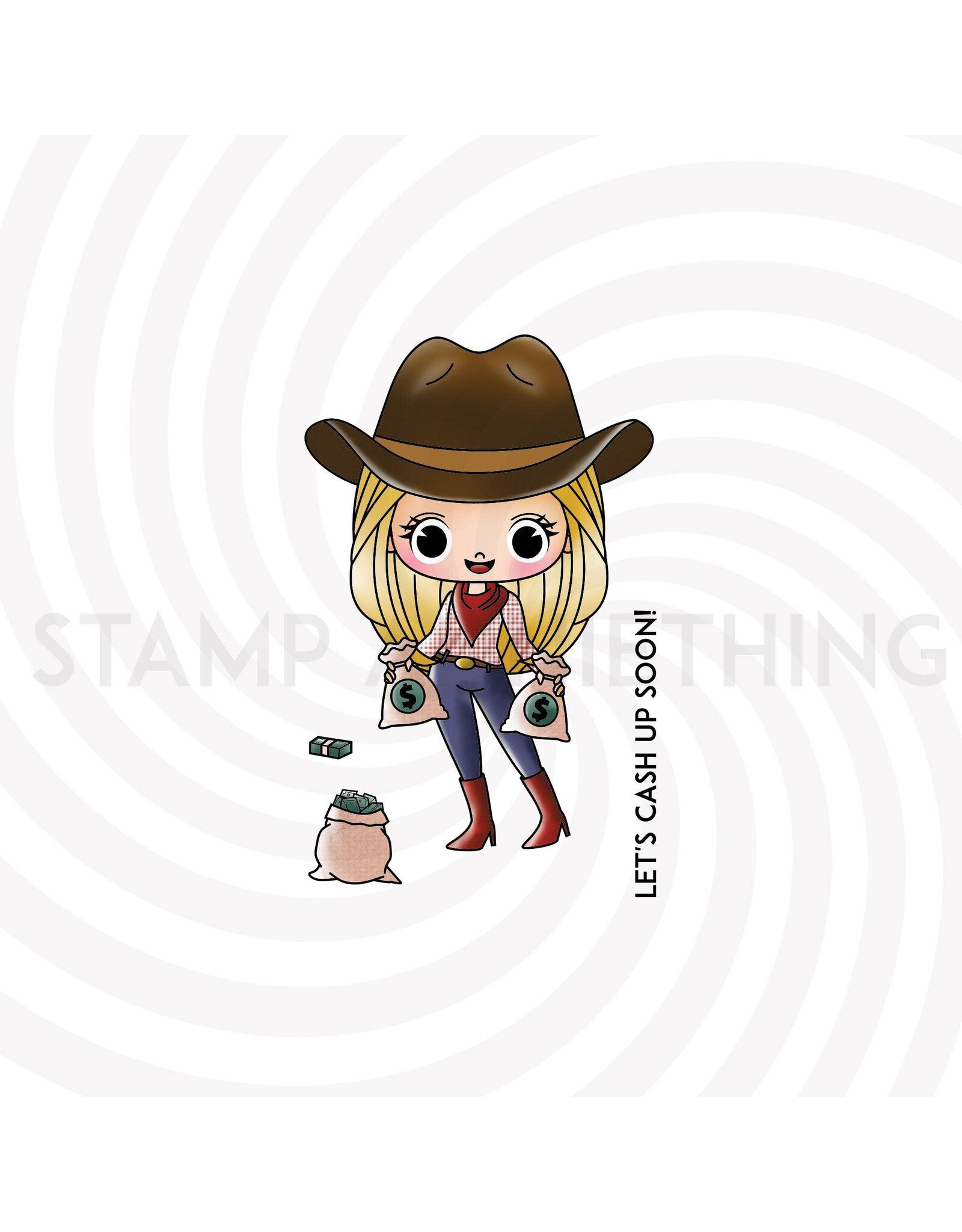 Stamp Anniething Stephanie - Let's Cash Up Soon