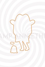 Stamp Anniething Stephanie - Lets Cash Up Soon Outline Die