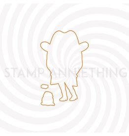 Stamp Anniething Stephanie - Lets Cash Up Soon Outline Die