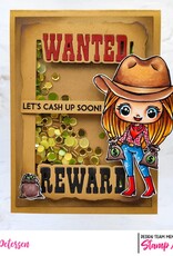 Stamp Anniething Stephanie - Lets Cash Up Soon Outline Die