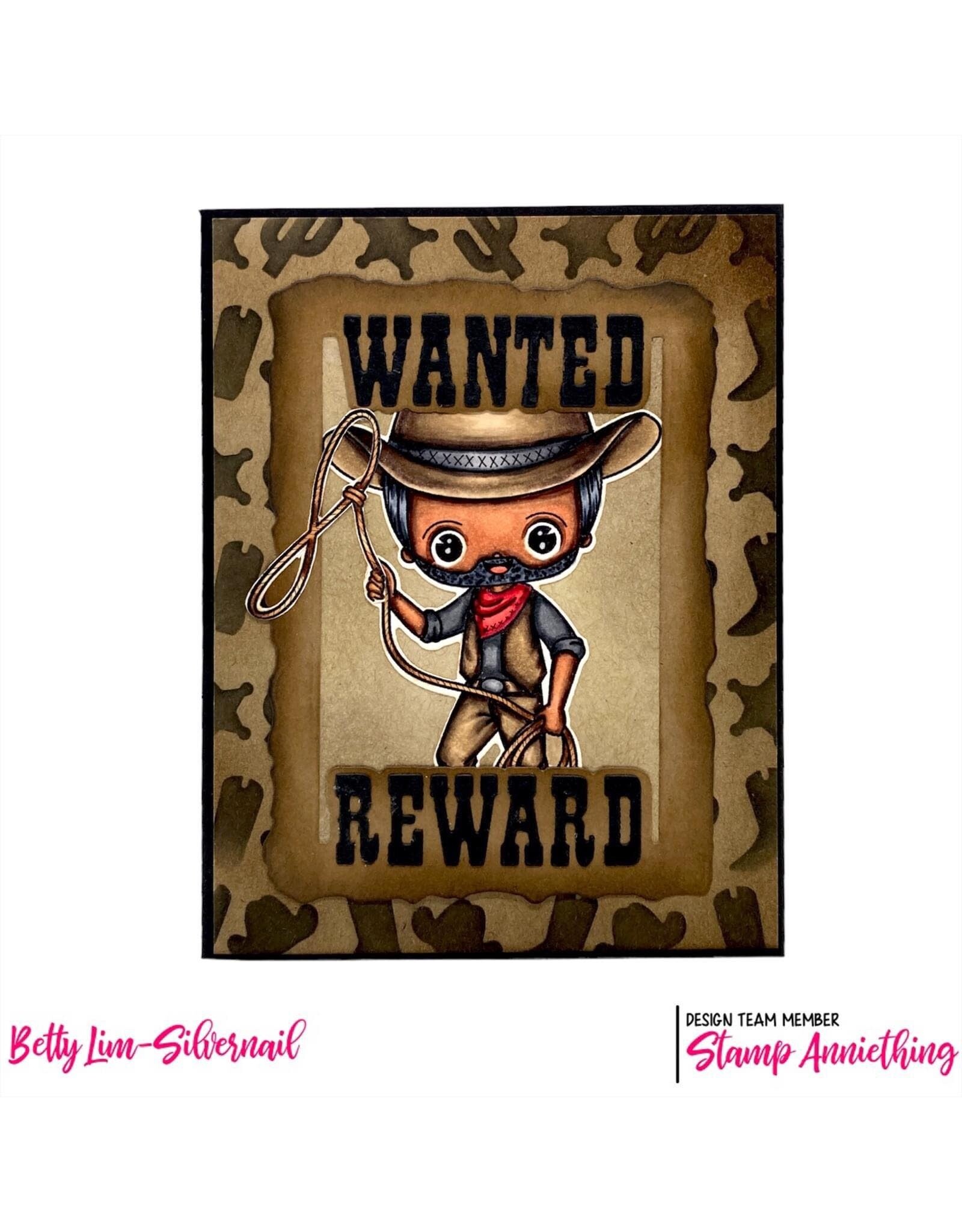 Stamp Anniething Reward / Wanted Builder Die