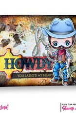 Stamp Anniething Howdy Word Die