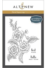 ALTENEW Floral Engravings Press Plates