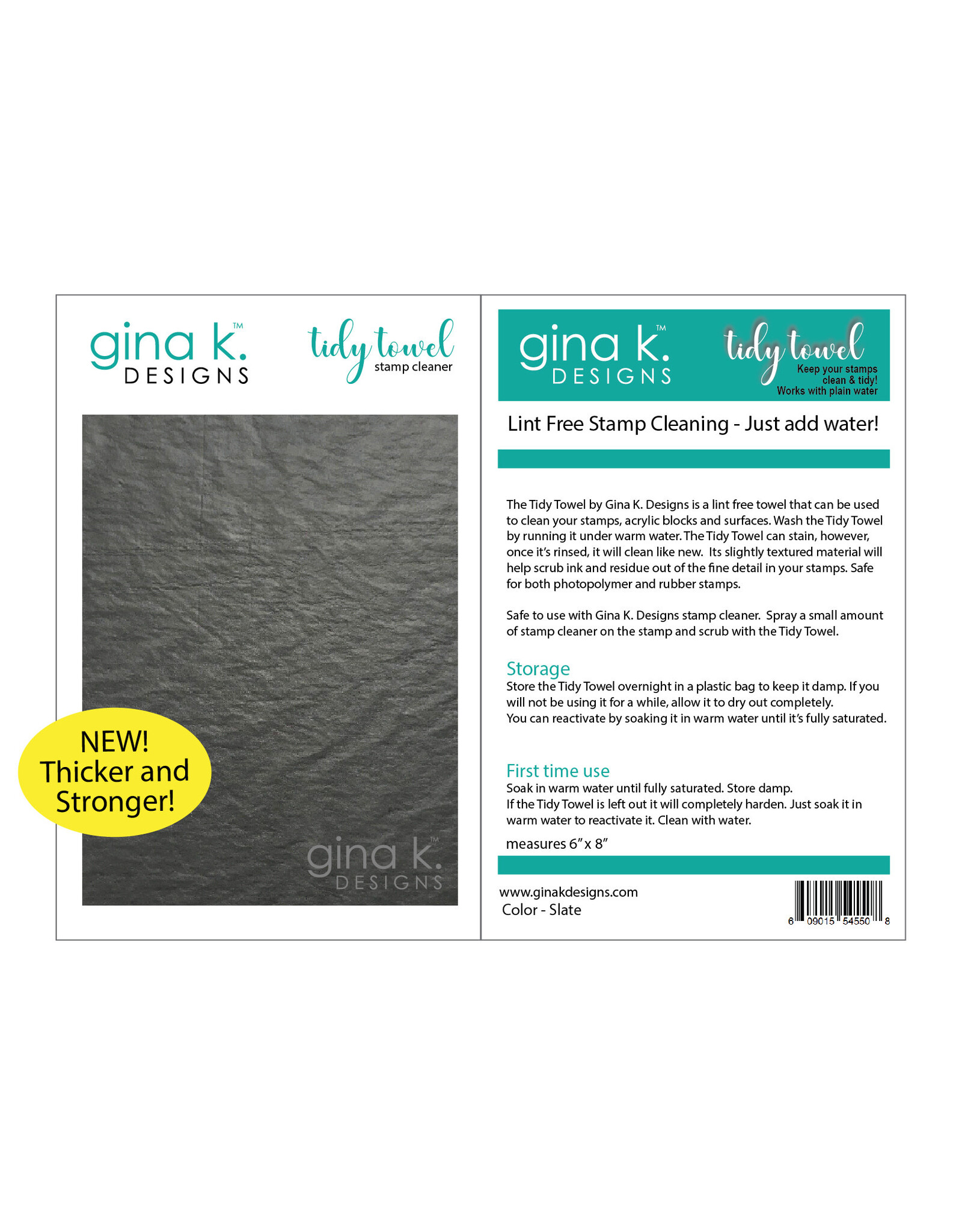 Gina K. Designs Tidy Towel - New & Improved