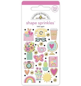 Doodlebug Design Hello Again - Shape Sprinkles
