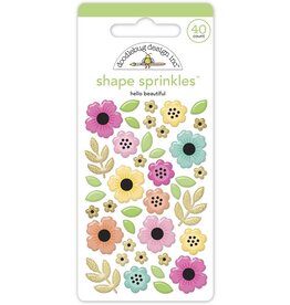 Doodlebug Design Hello Beautiful - Shape Sprinkles