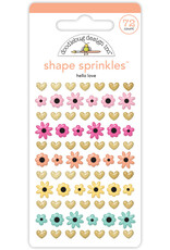 Doodlebug Design Hello Love - Shape Sprinkles