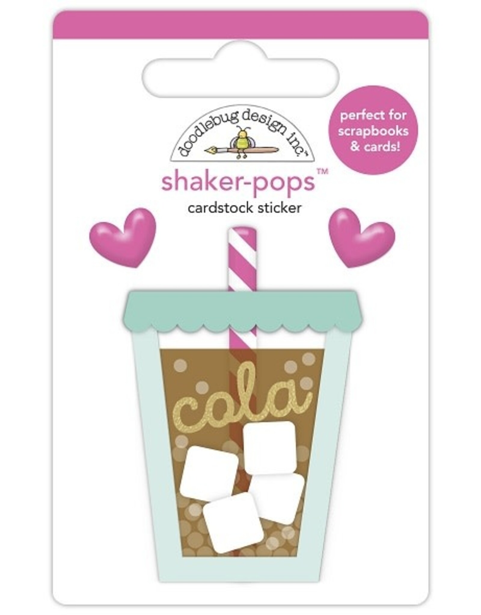Doodlebug Design Shaker Pop - Soda Sweet
