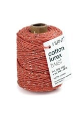 Spellbinders Vivant Lurex Rust Cotton Cord