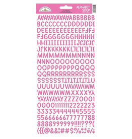 Doodlebug Design alphabet soup puffy stickers bubblegum