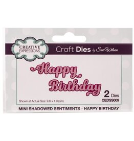 Creative Expressions Happy Birthday Dies