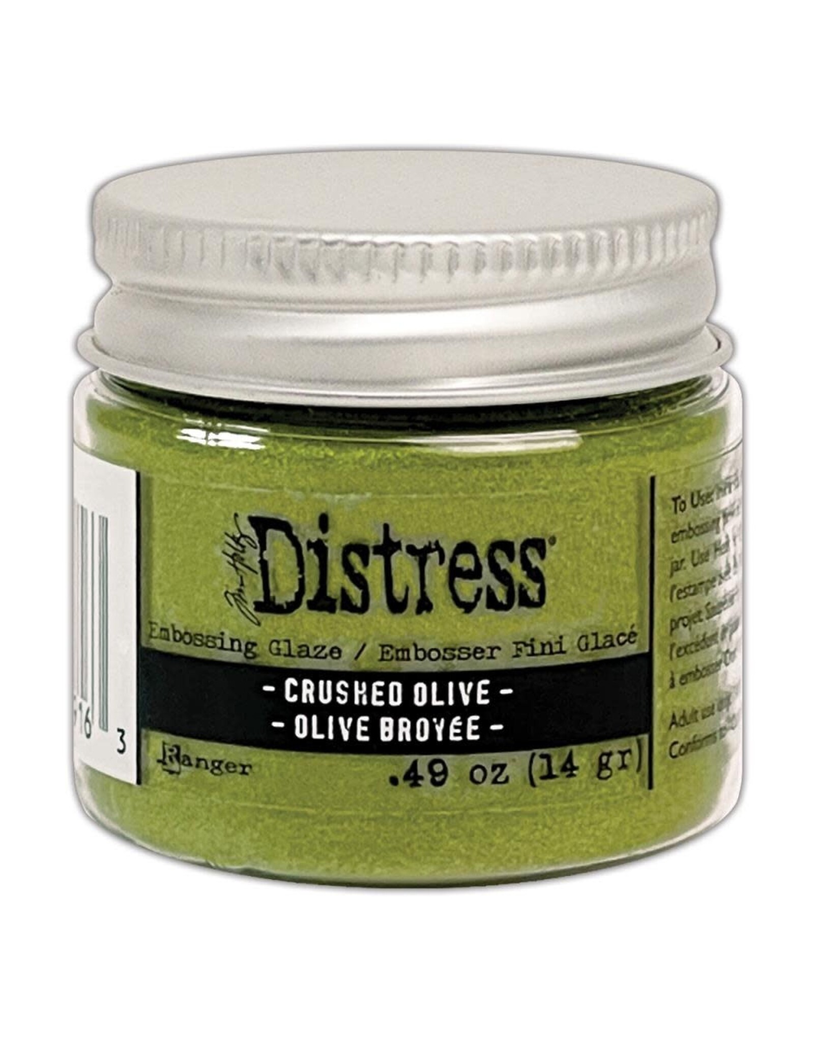 Tim Holtz - Ranger Distress Embossing Glaze Crushed Olive