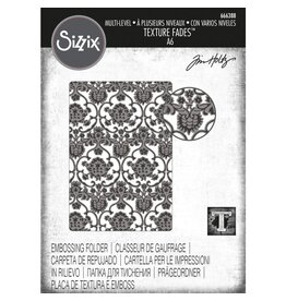 Tim Holtz - Sizzix Texture Fades Embossing Folder Tapestry
