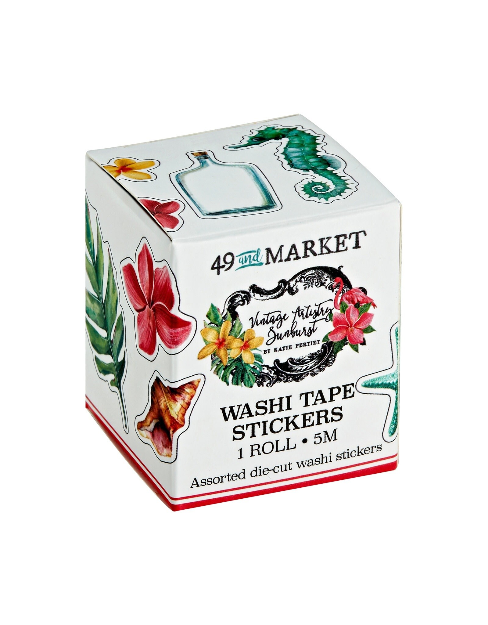 49 AND MARKET Vintage Artistry Sunburst -Washi Tape Stickers