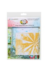 49 AND MARKET Vintage Artistry Sunburst -Spiral Notebook Set