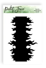 PICKET FENCE STUDIOS 6x6 Mini Hot Flashes Stencil