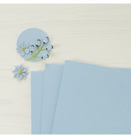 Spellbinders Color Essentials Cardstock 8.5 x 11” - 10 Pack - Raindrop