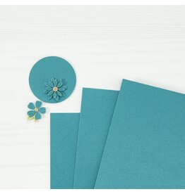 Spellbinders Color Essentials Cardstock 8.5 x 11” - 10 Pack - Teal Topaz