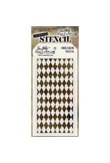 Tim Holtz - Stampers Anonymous LAYERED STENCIL - HARLEQUIN -