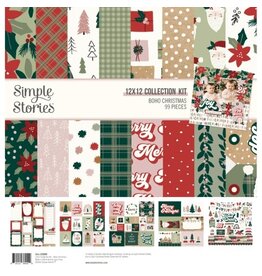 Simple Stories Boho Christmas - 12x12 Collection Kit