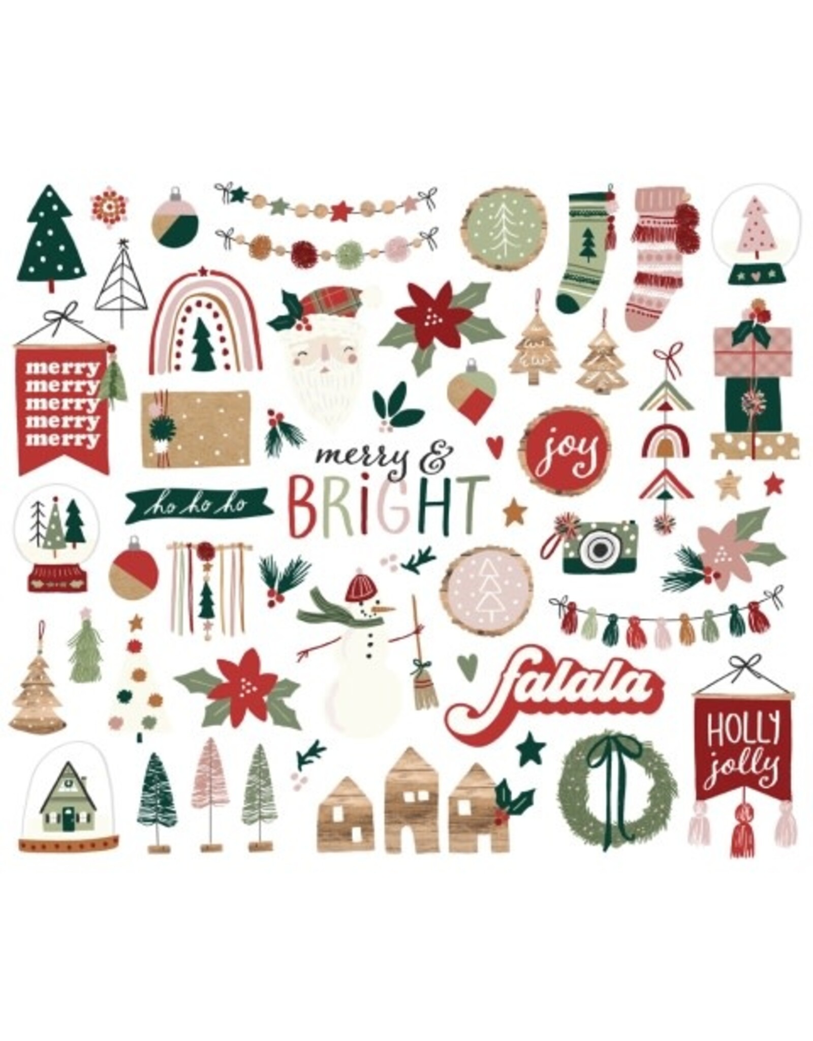 Simple Stories Boho Christmas - Bits & Pieces