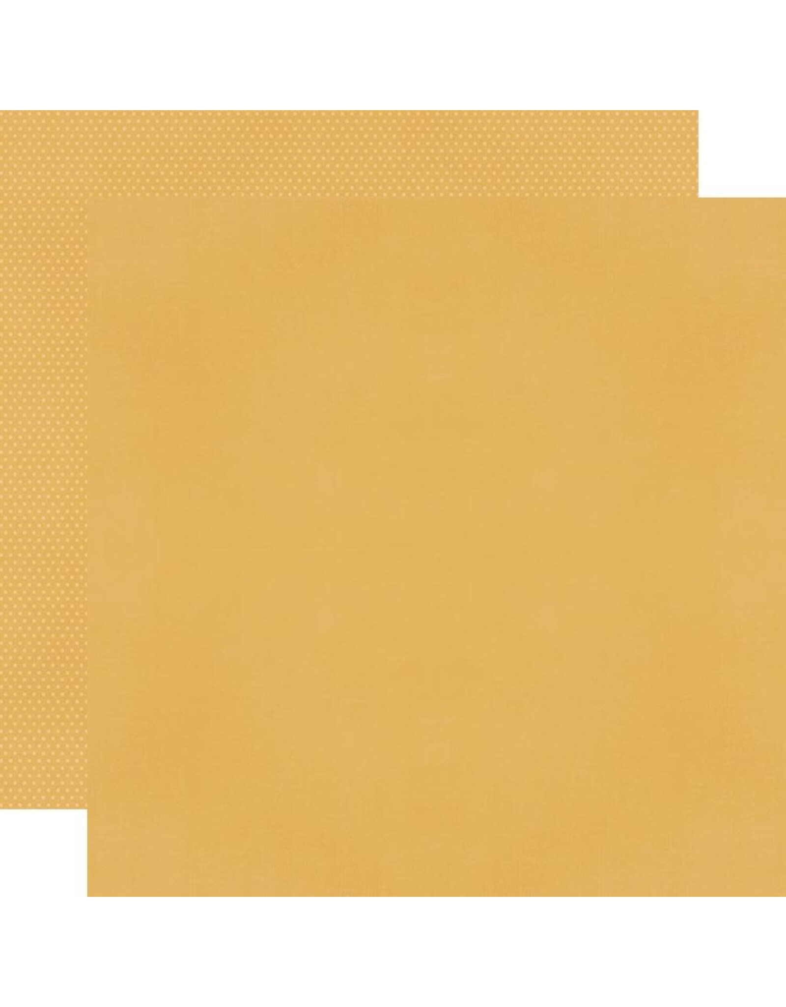 Simple Stories Color Vibe 12X12 Textured Cardstock - Mustard