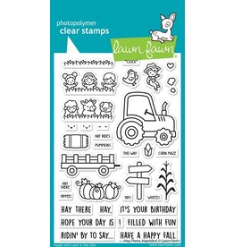 Lawn Fawn Hay There, Hayrides! - Clear Stamps