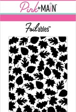 Pink & Main Falling Leaves Foilables