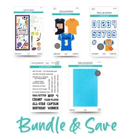 Spellbinders Game Day Collection - I Want It All! Bundle