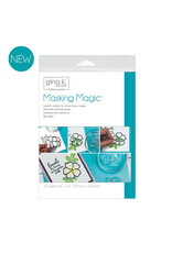 Gina K. Designs Masking Magic Sheets 5 in x 7 in (12 sheets)