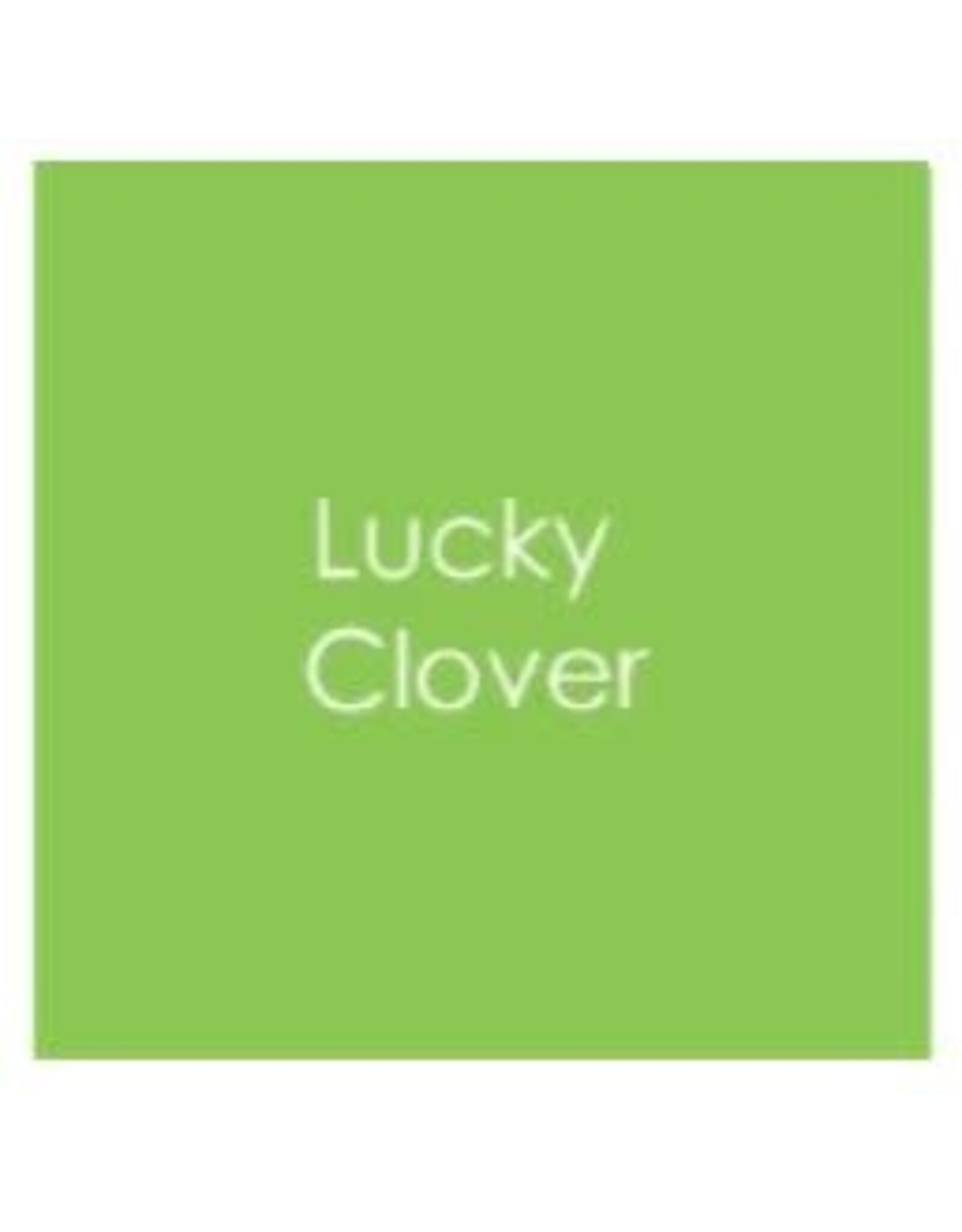 Gina K. Designs Gina K Cardstock 8.5 x 11- Heavy Weight - Lucky Clover