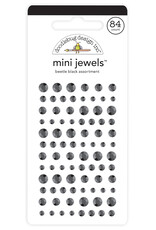 Doodlebug Design Mini Jewels Assortment - Beetle Black