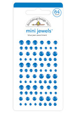 Doodlebug Design Mini Jewels Assortment - Blue Jean