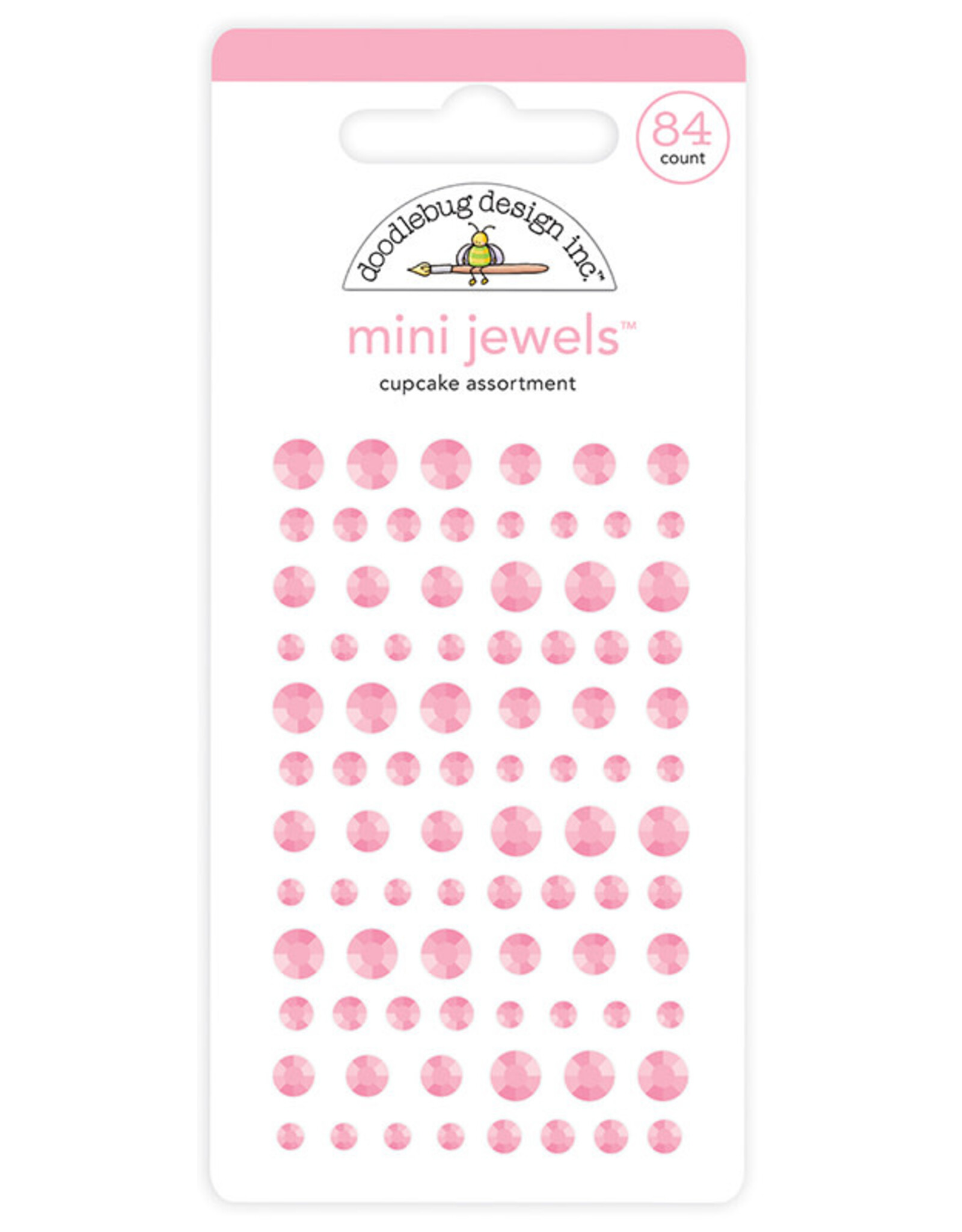 Doodlebug Design Mini Jewels Assortment - Cupcake
