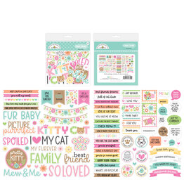 Doodlebug Design Pretty Kitty - Chit Chat