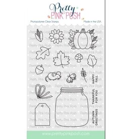 Pretty Pink Posh Fall Jar Stamp Set