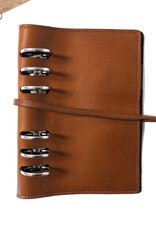 Elizabeth Craft Designs Sidekick Planner Handmade Italian Leather TAN