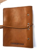 Elizabeth Craft Designs Sidekick Planner Handmade Italian Leather TAN