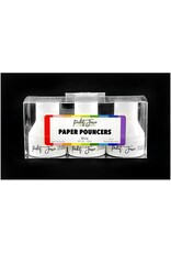 PICKET FENCE STUDIOS Paper Pouncers-Set of 3 White