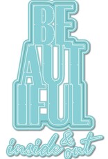 LDRS Creative Big Word Dies - Beautiful