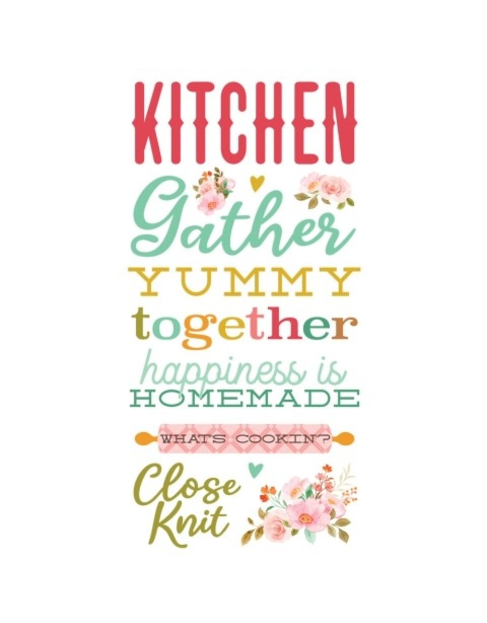 Simple Stories What's Cookin'? - Foam Stickers
