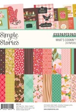 Simple Stories What's Cookin'? - 6x8 Pad