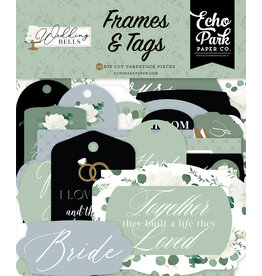 Echo Park Wedding Bells Frames & Tags